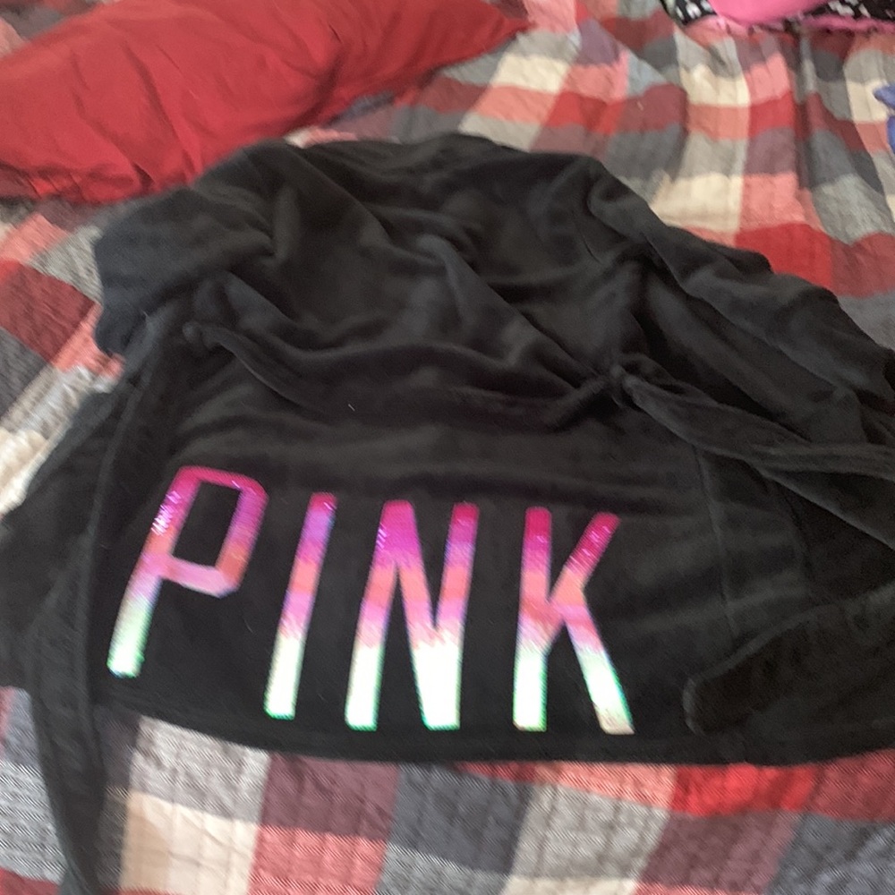 Victoria Secret Pink plush robe